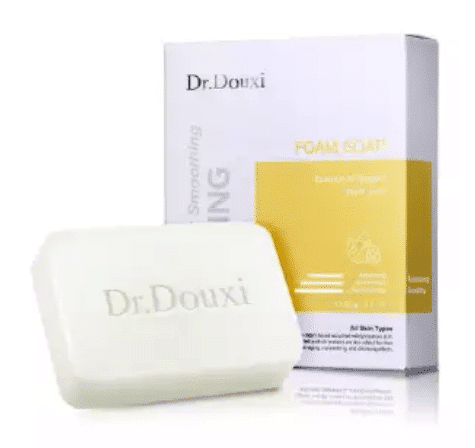 Dr.Douxi Essence of Eggshell Cream Soap Face Cleanser is the best drugstore cleanser for oily skin malaysia