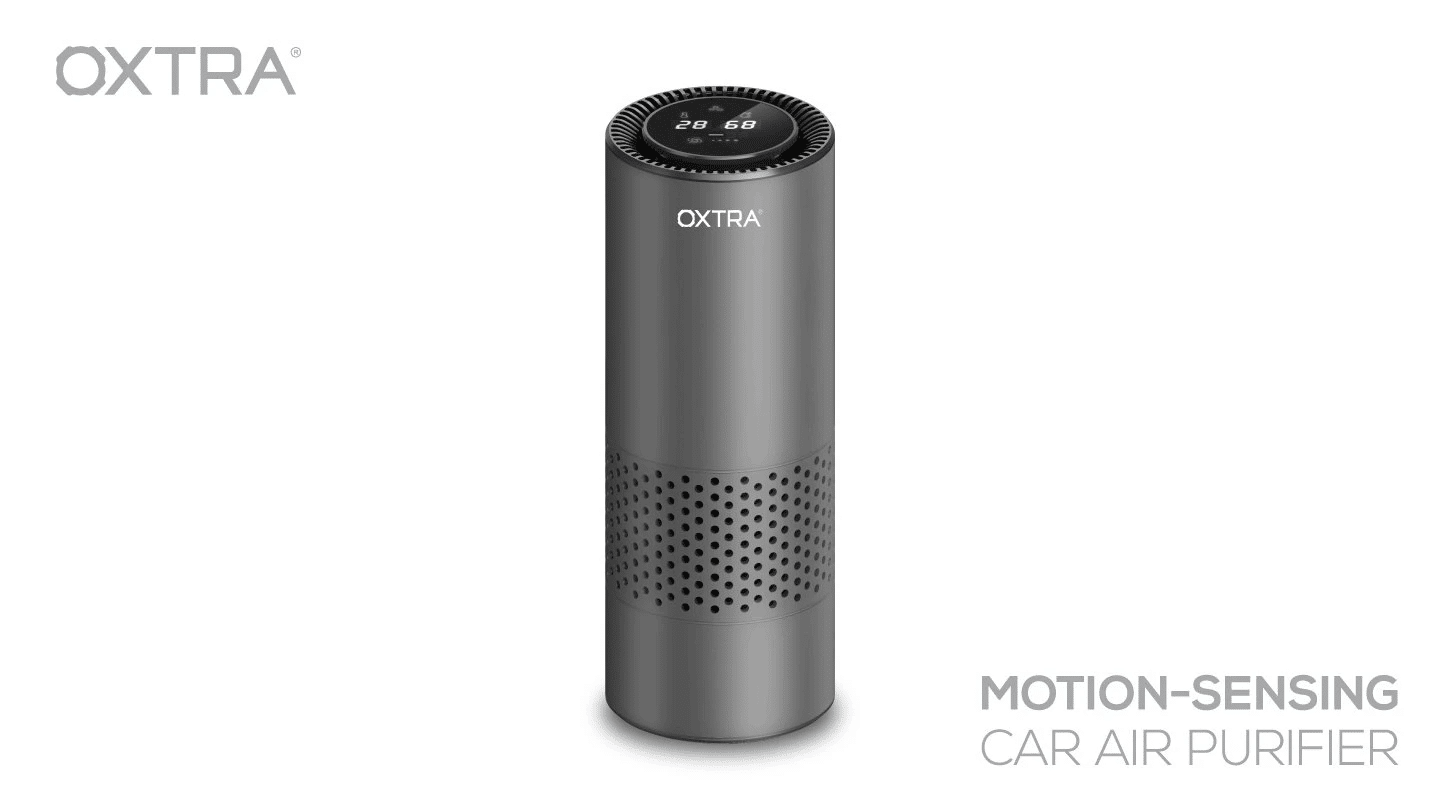 Oxtra Motion-Sensing Car Air Purifier is the best Car air purifier in malaysia my, kl jb, penang.