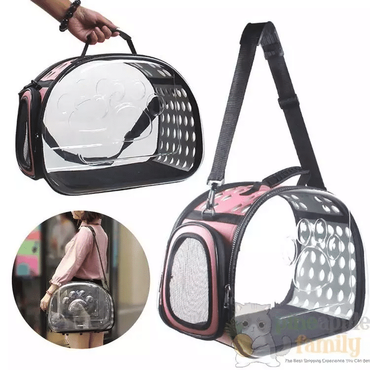 Transparent Pet Carrier Travel Bag is 12 best Cat Carriers for this year