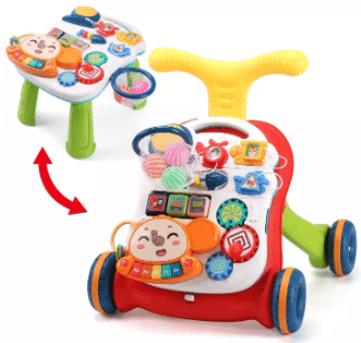 Cute Stone Sit to Stand Learning Walker, Buy CUTE STONE Sit-to-Stand Learning Walker,3 in 1 Baby Walker is 10 Best-Selling Baby Walkers in Malaysia, Kids Early Educational Activity Center,Multifunctional Removable Play Panel,Baby Musi