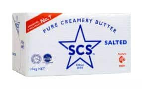 SCS Salted Butter is Best Butter Brands According to Chefs, Which brand of butter is best for baking? most bakery and cafes in Malaysia uses SCS Salted Butter, this butter is perfect for home use to bake and cook.