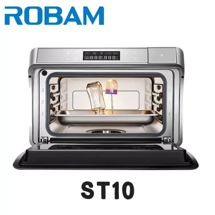 ROBAM 25L Freestanding Steam Oven ST10 is 12 Best Combi Steam Ovens To Upgrade Your Cooking, Which is the best steam oven?, Can you Use a Steam Oven as a Normal Oven?, Best Steam Ovens in 2021: Which brand to choose for your home, What is a steam oven for?,Can a steam oven replace a regular oven?,Do steam ovens need water supply?,Are steam ovens good for baking?, best luxury appliances, steam oven disadvantages,steam oven countertop,best steam oven Malaysia,steam oven Malaysia, steam ovens pros and cons, built-in steam oven Malaysia, panasonic steam oven, steam oven review