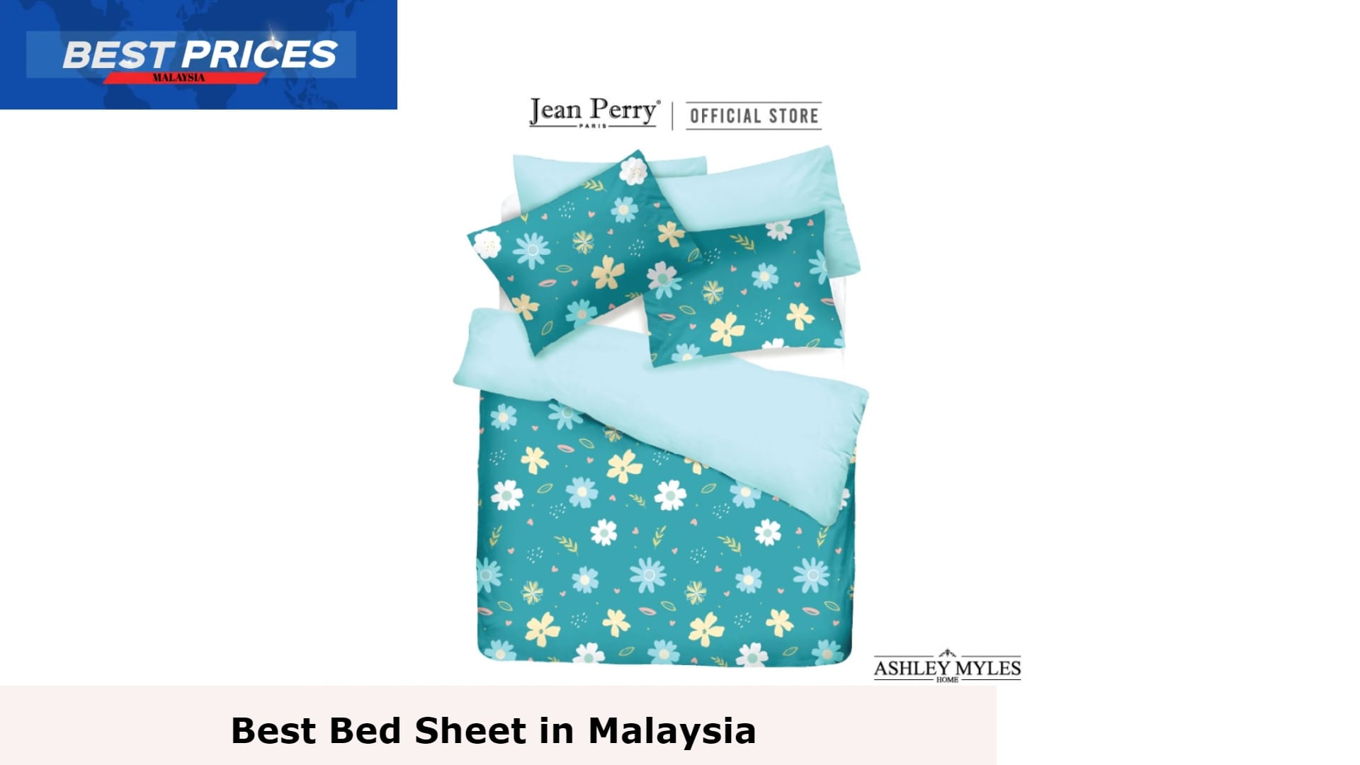 ASHLEY MYLES Moment 4-IN-1 Queen Fitted bed sheet Set - Bed Sheet Malaysia - Bed Sheet Malaysia, ELLE DECOR Aspira Basic Supreme High Quality 4 In 1 Bed Sheet Fitted Set 650 TC - Bed Sheet Malaysia